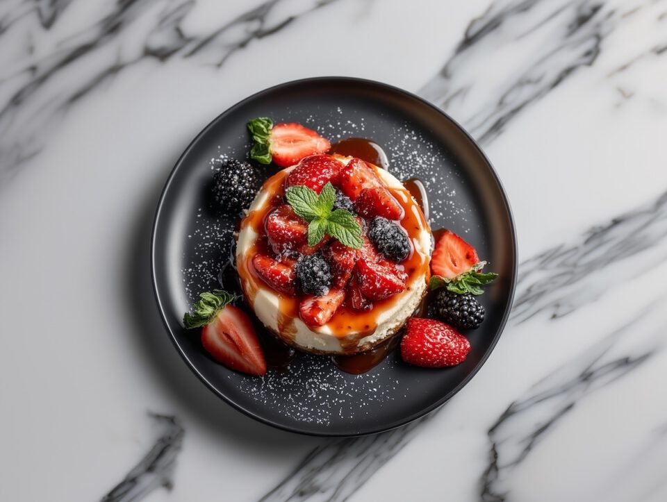 Cheesecake de frutos vermelhos